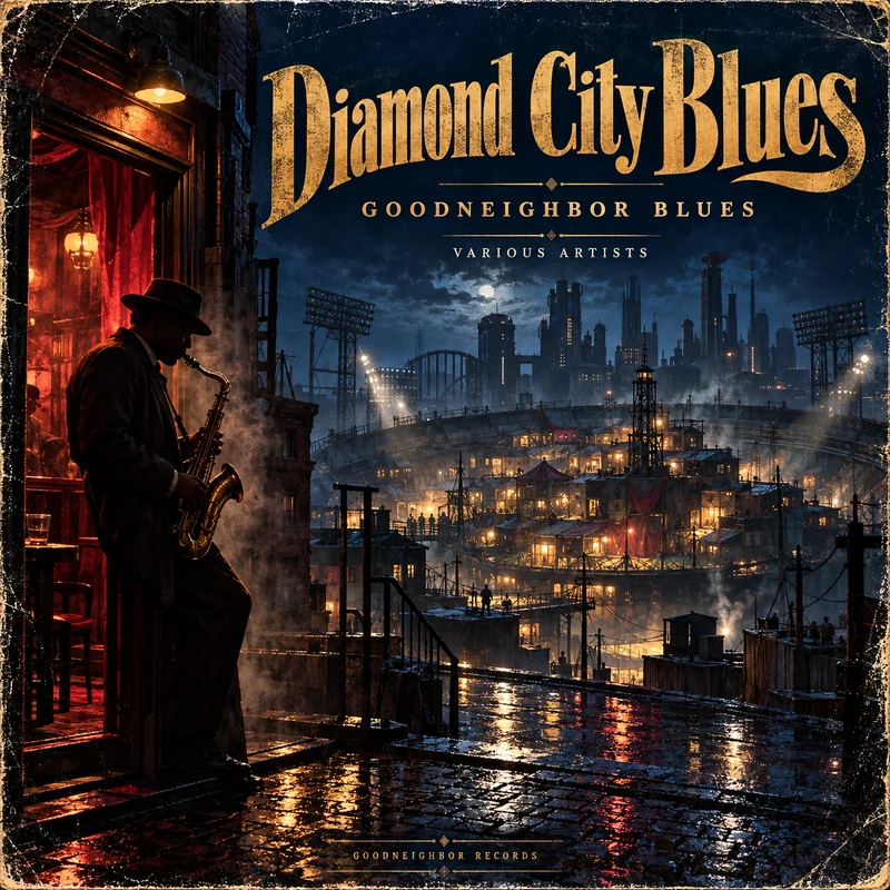 Diamond City Blues album cover