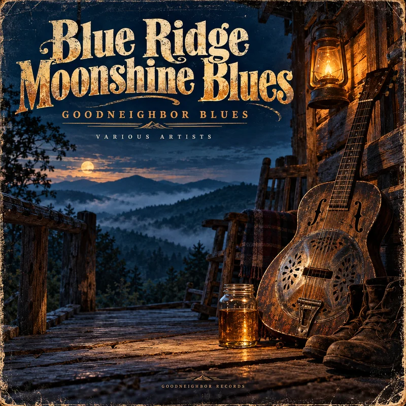 Blue Ridge Moonshine Blues album cover