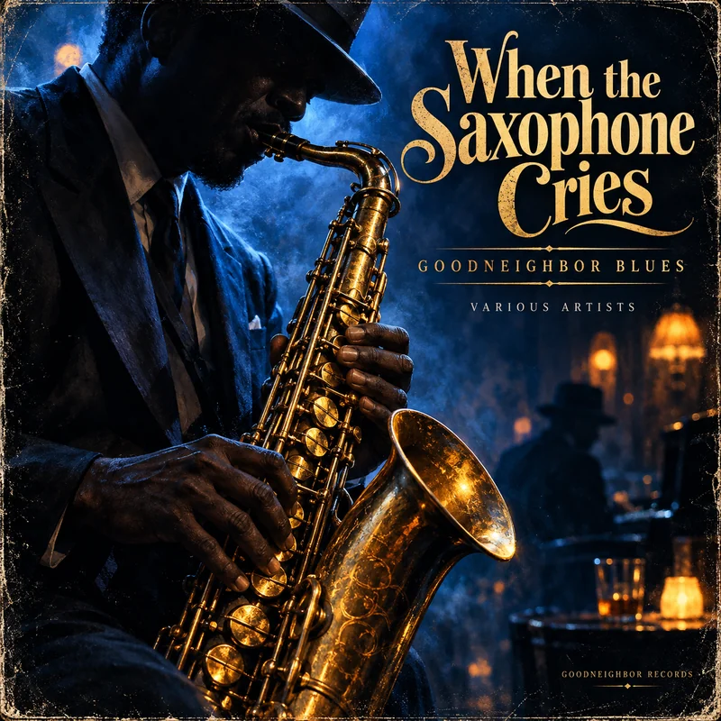 When the Saxophone Cries album cover