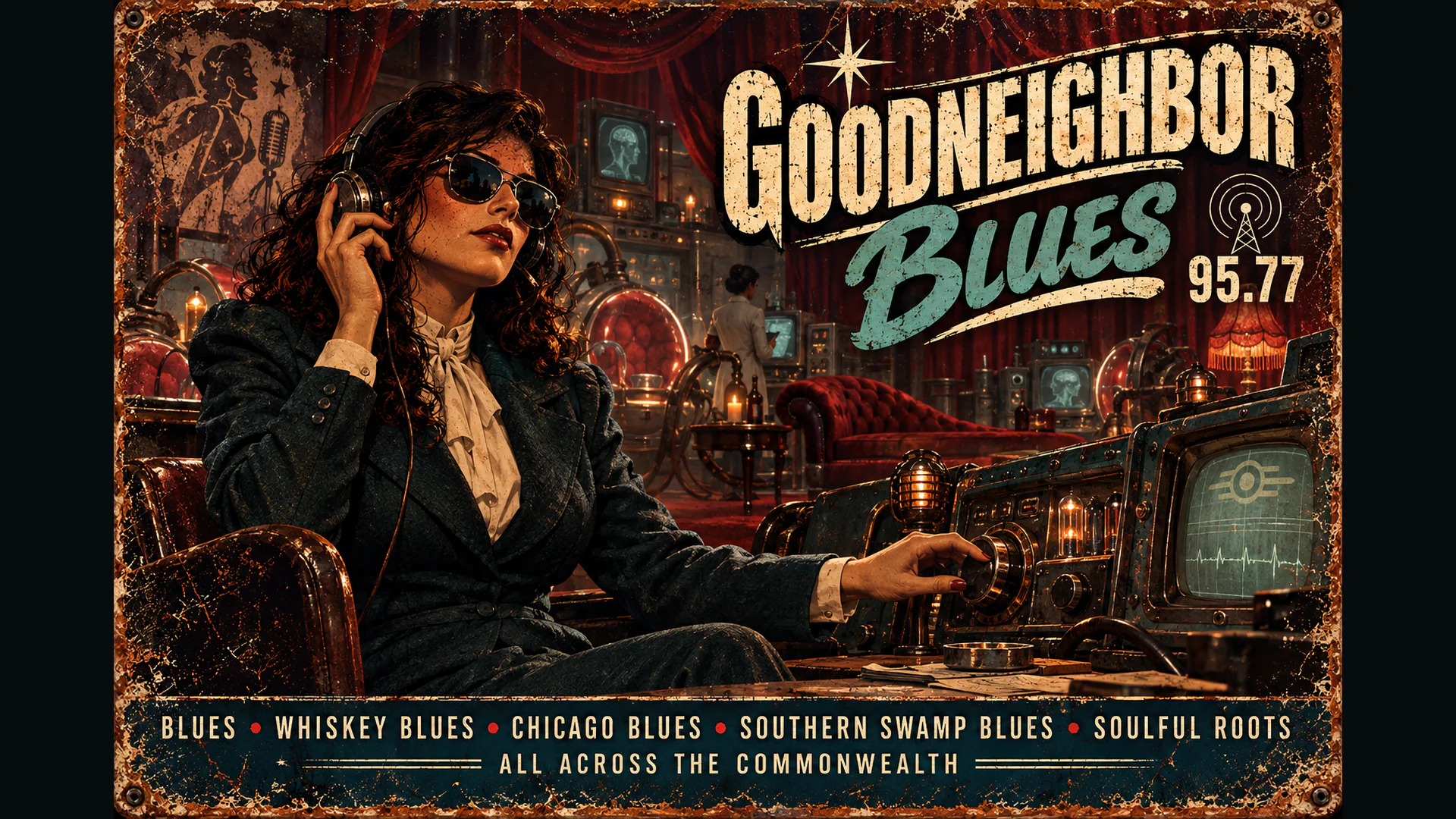 Goodneighbor Blues livestream background 8