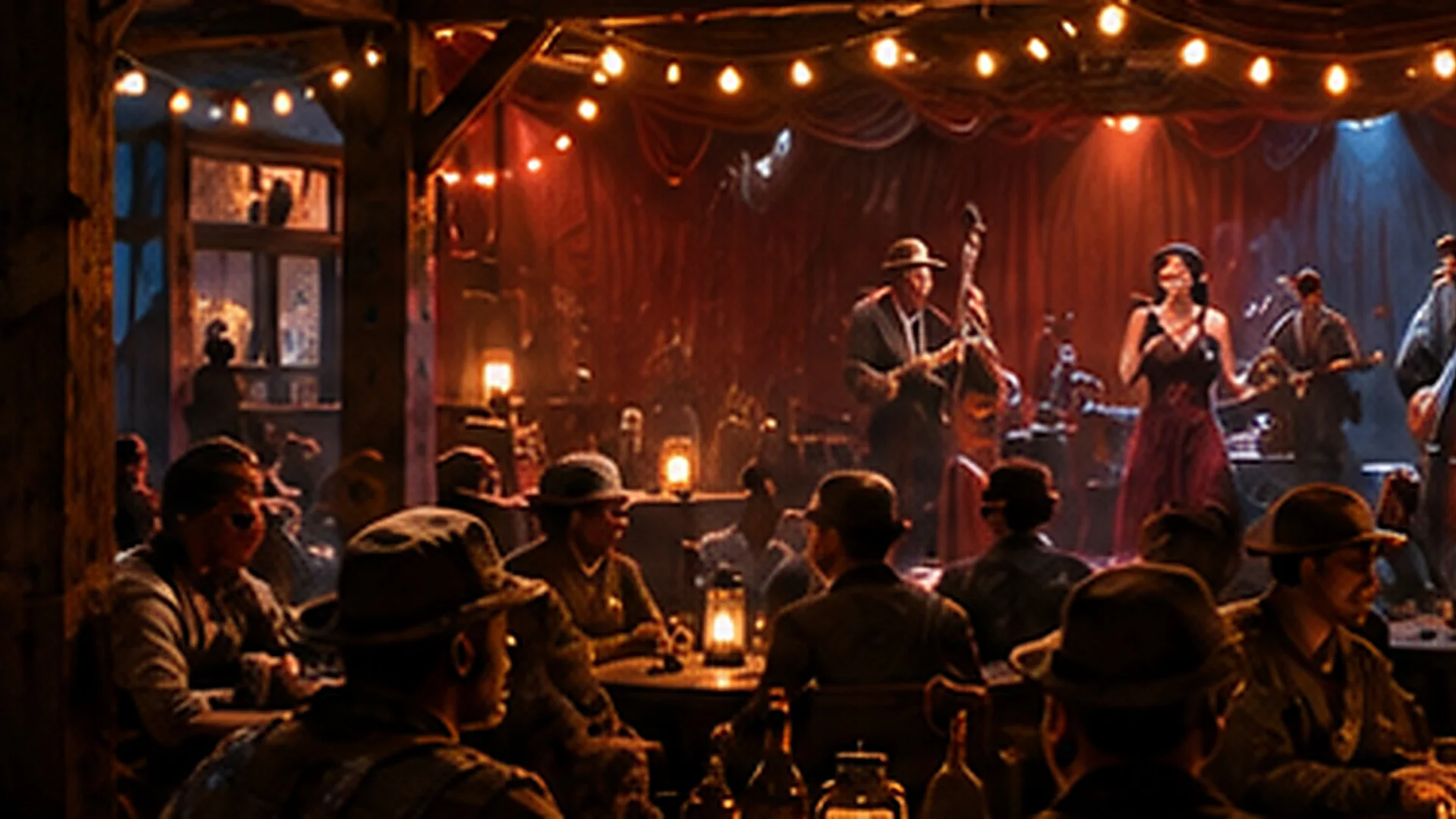 Goodneighbor Blues livestream background 12