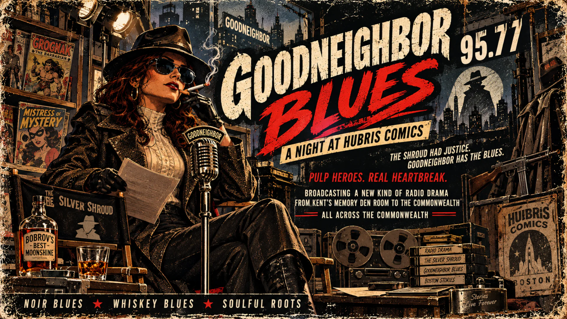 Goodneighbor Blues livestream background 28