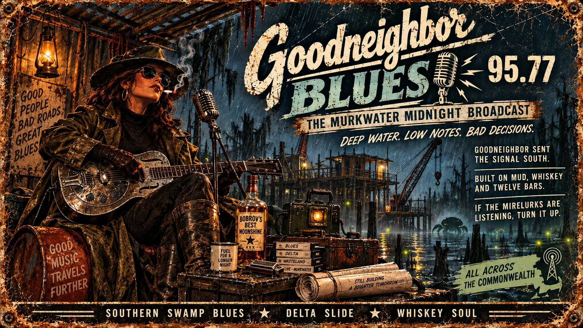 Goodneighbor Blues livestream background 37