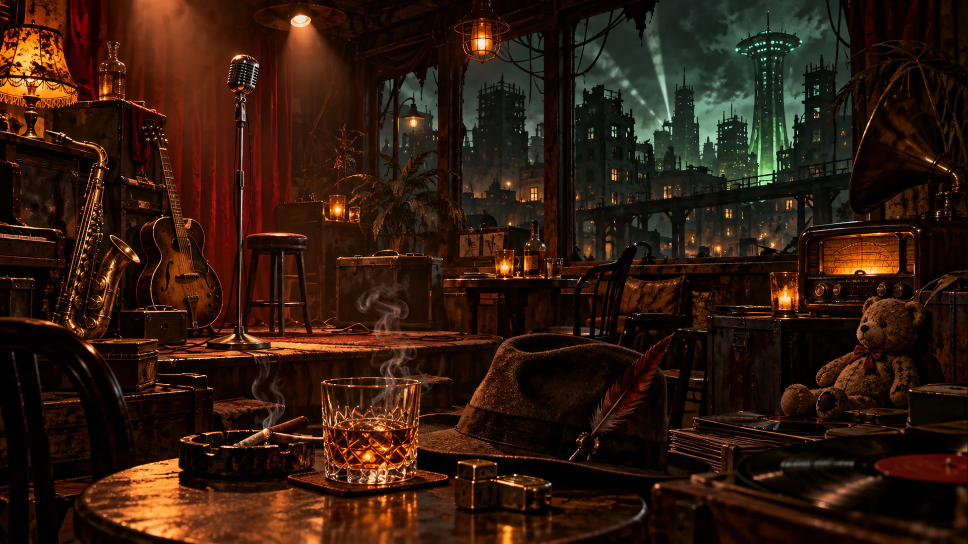Goodneighbor Blues livestream background 40