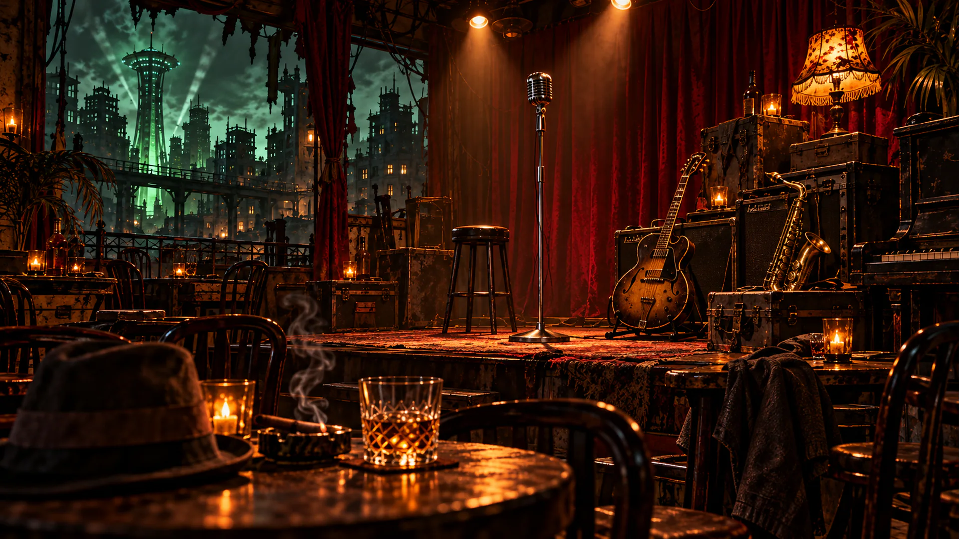 Goodneighbor Blues livestream background 41