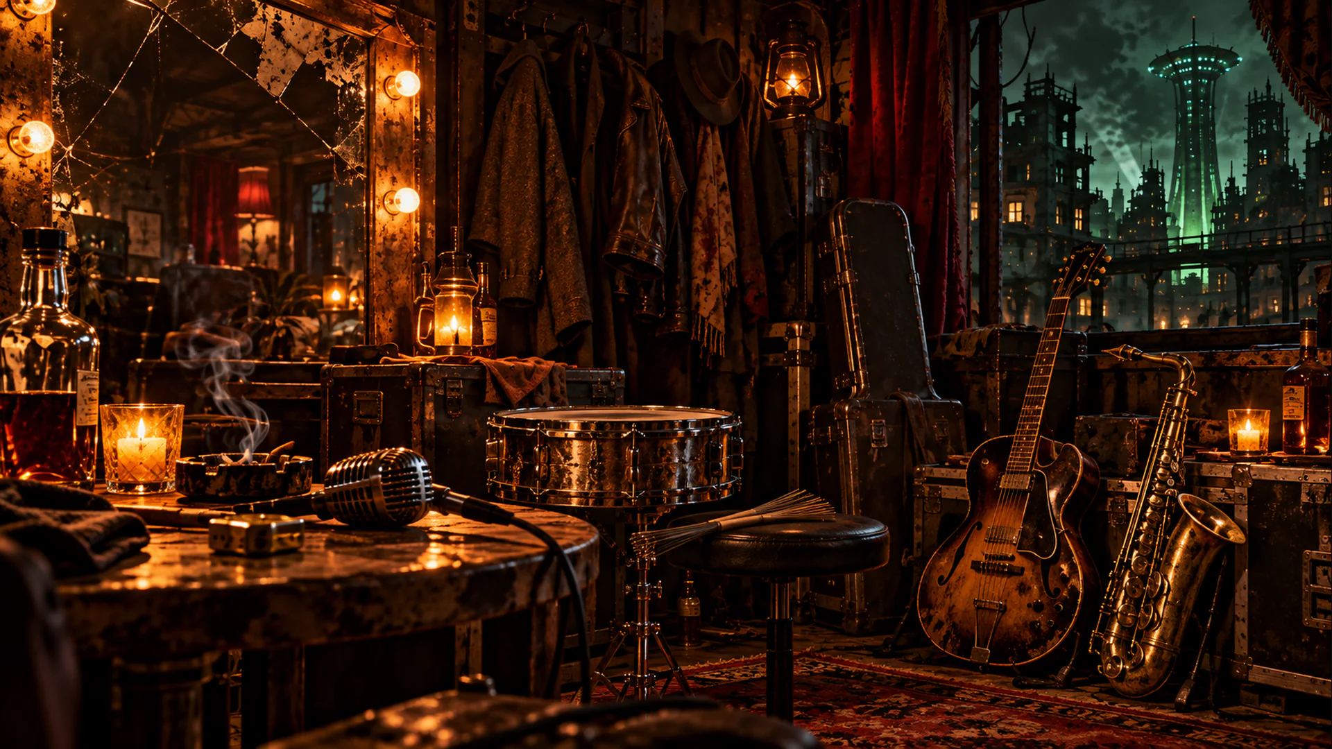 Goodneighbor Blues livestream background 46