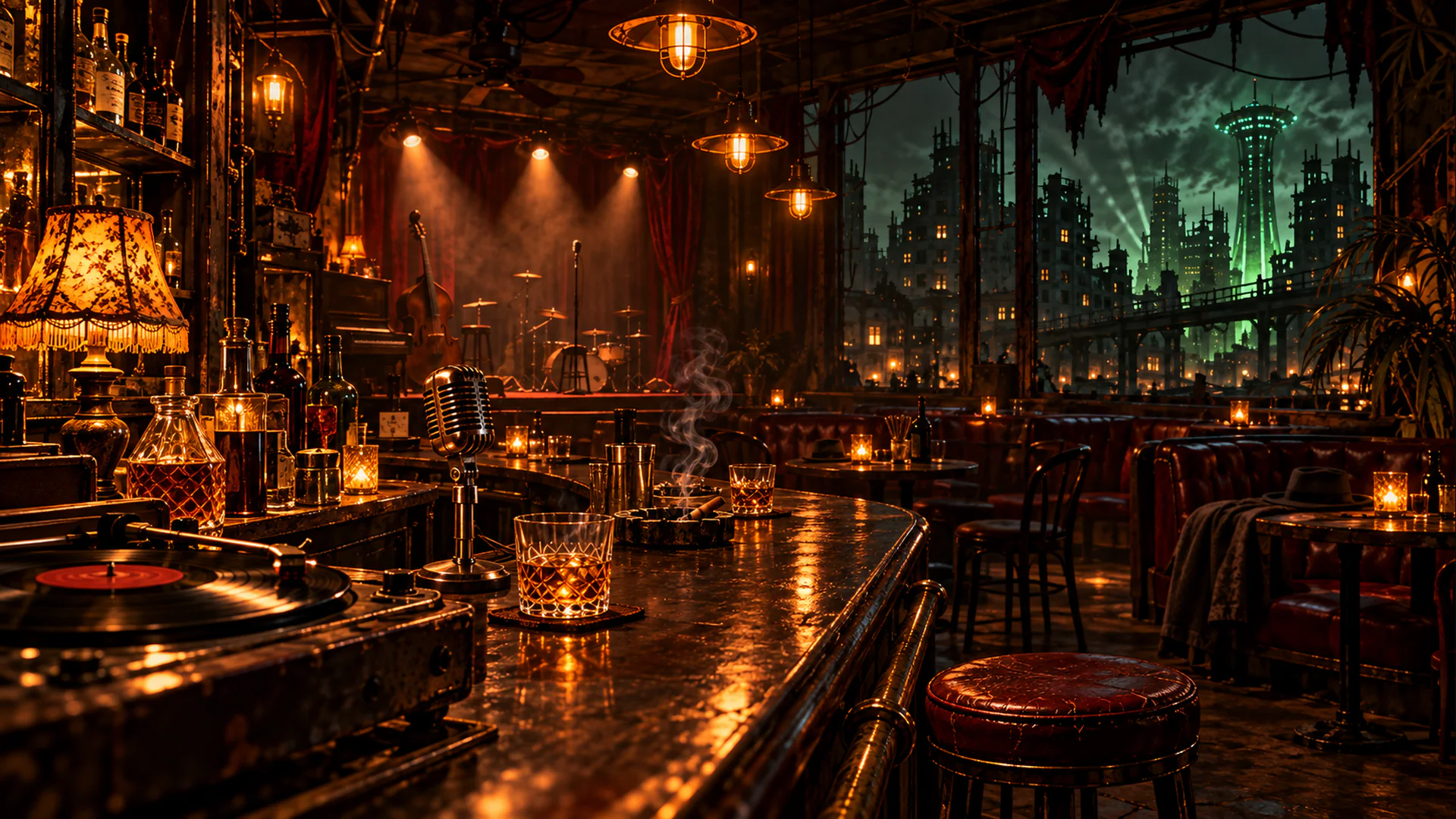 Goodneighbor Blues livestream background 48