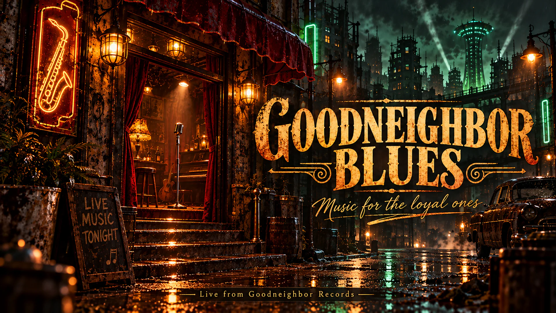 Goodneighbor Blues livestream background 52