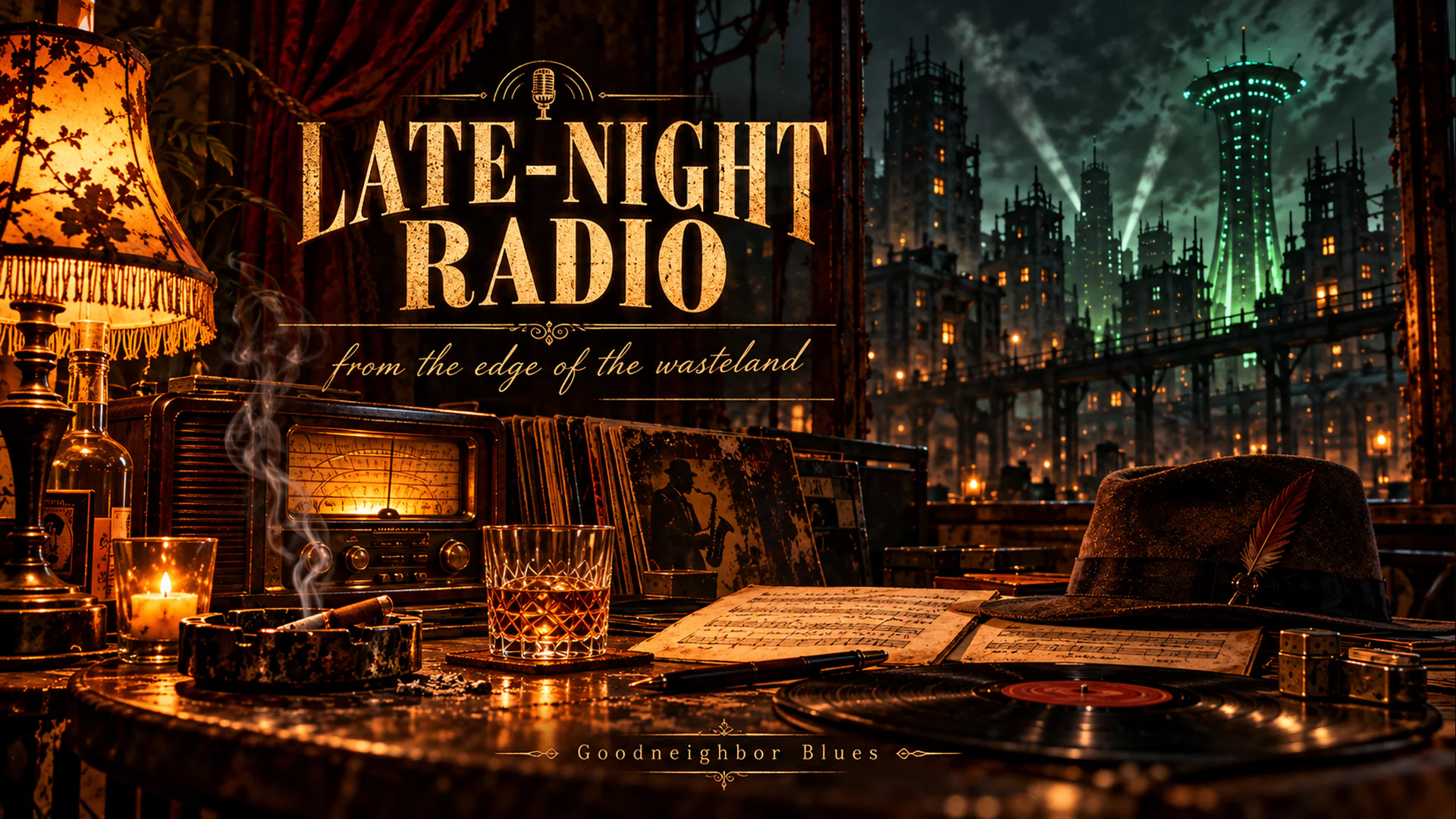 Goodneighbor Blues livestream background 53