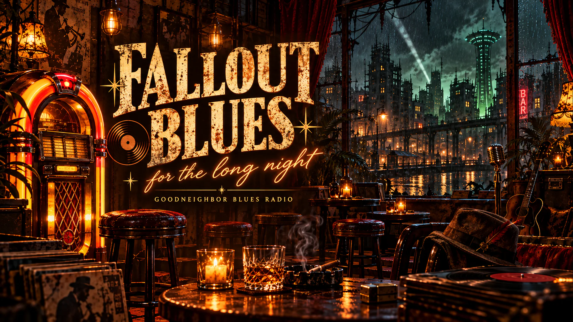 Goodneighbor Blues livestream background 57