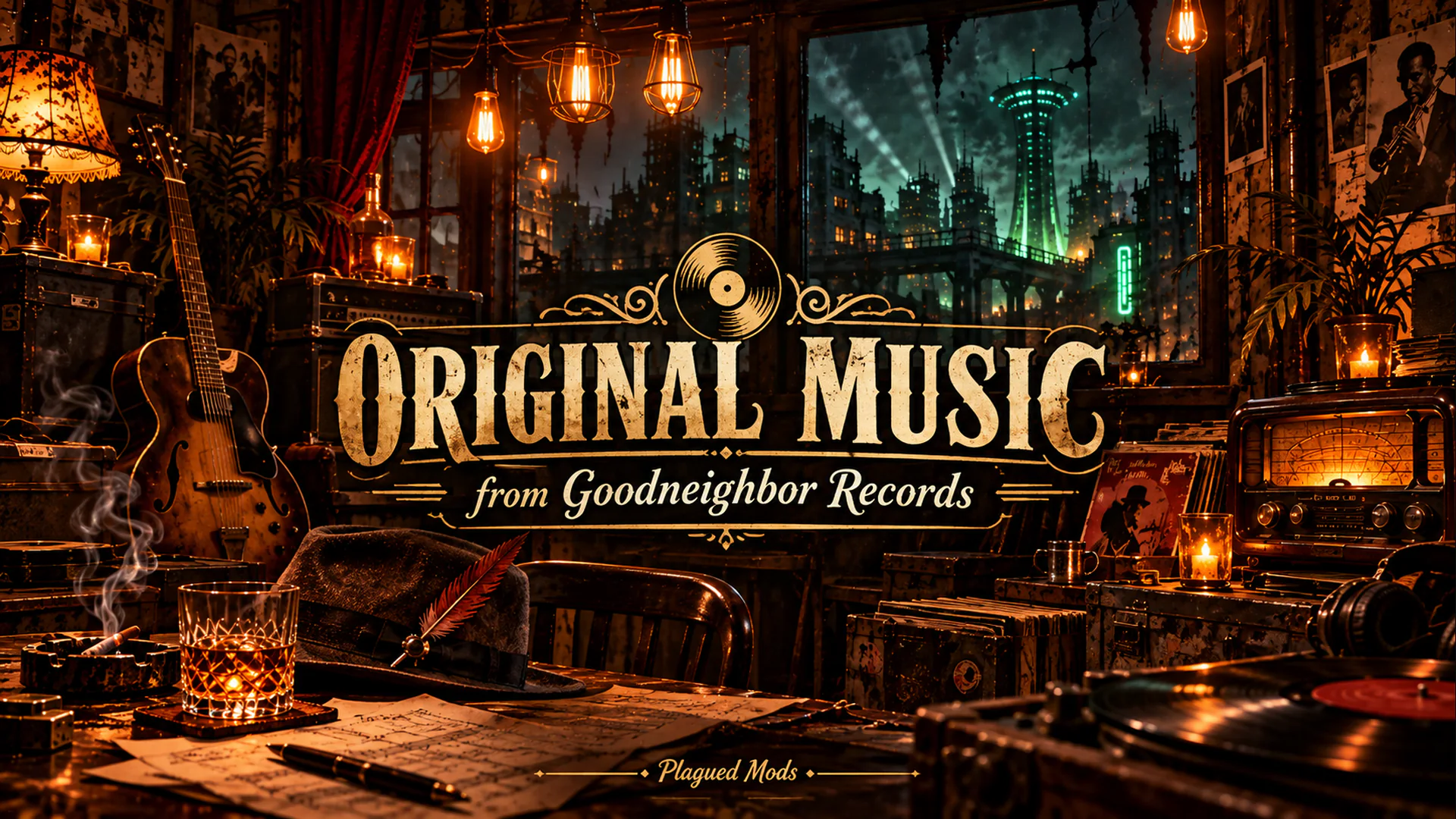 Goodneighbor Blues livestream background 58