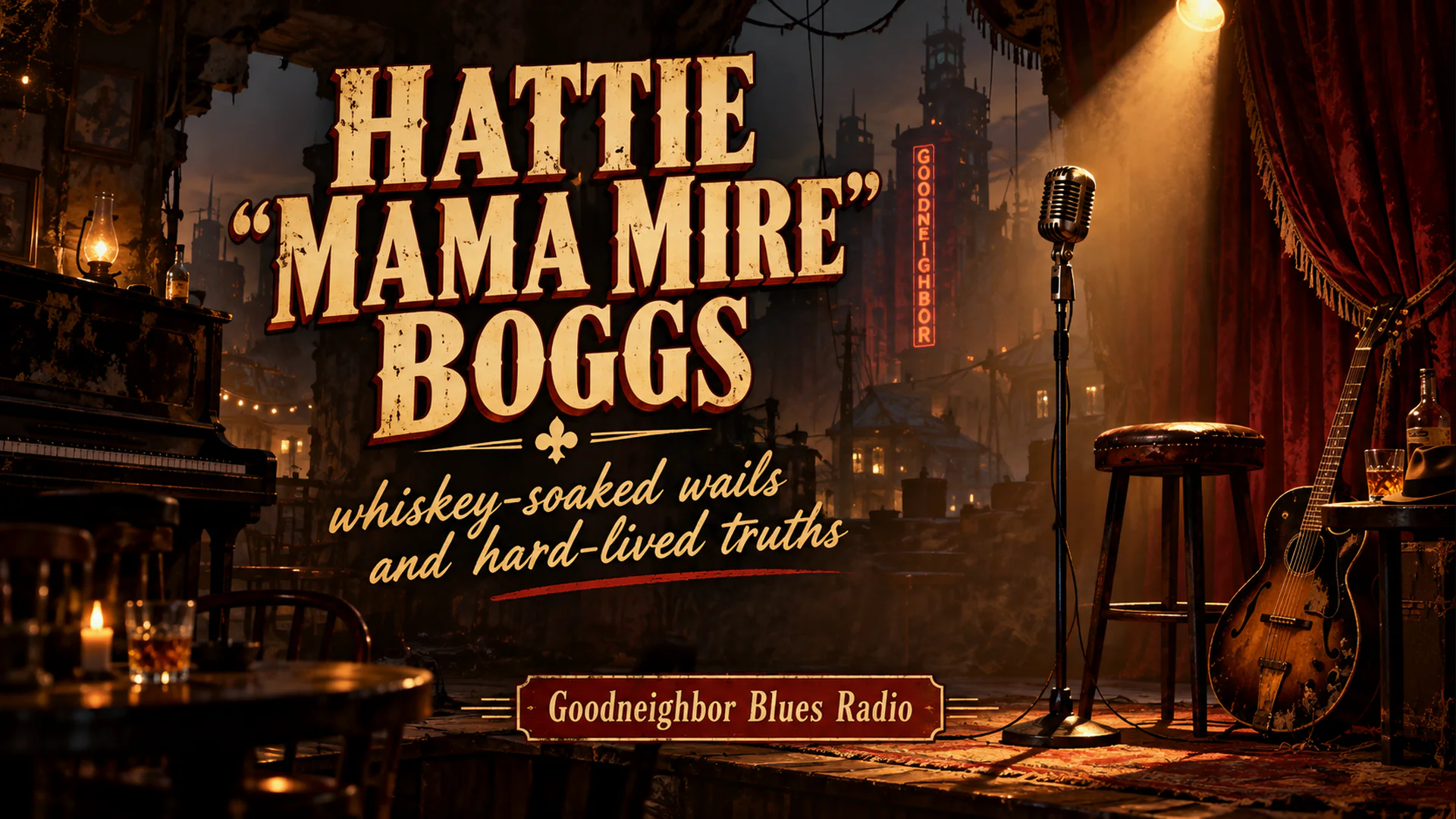 Goodneighbor Blues livestream background 64