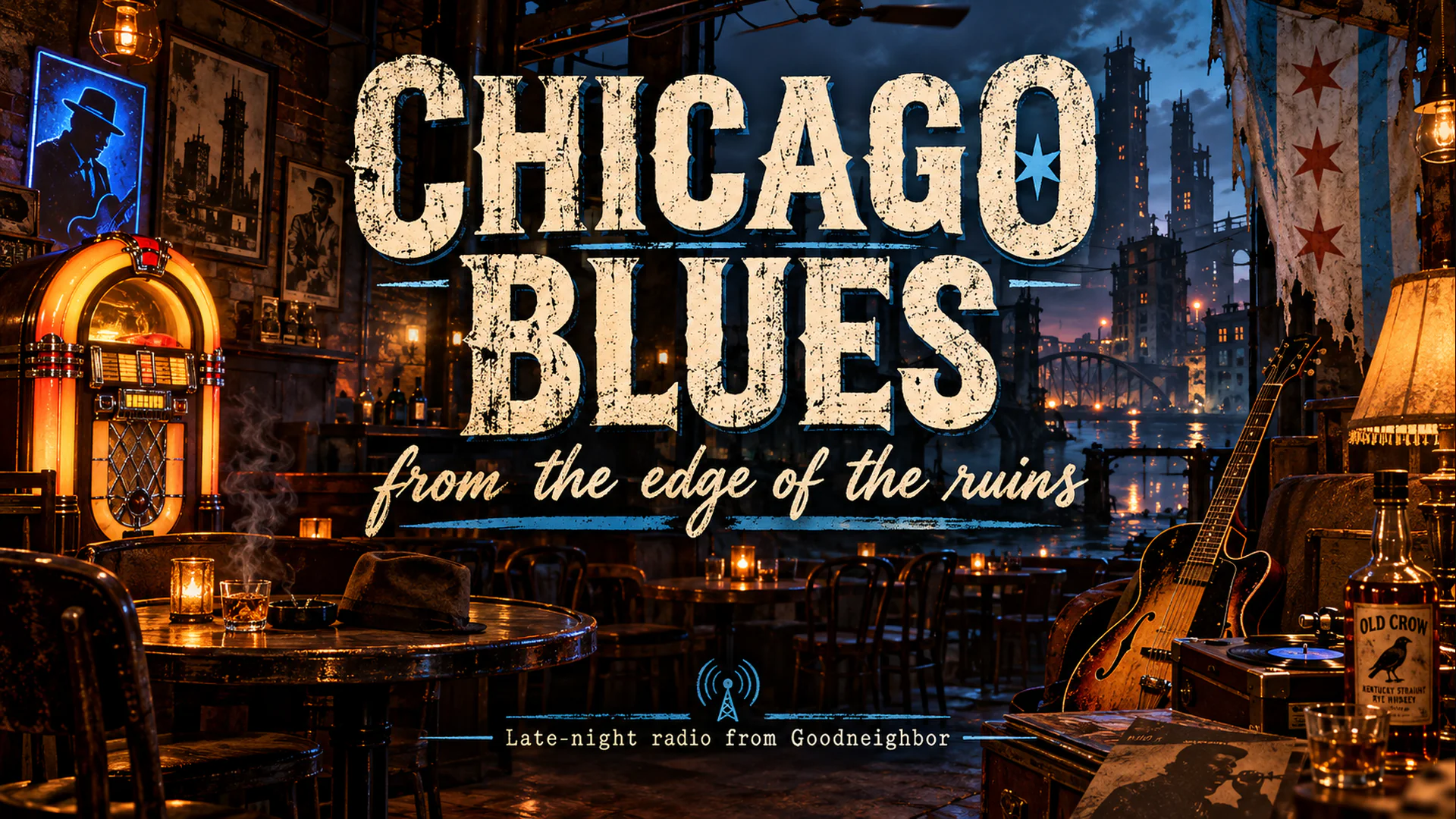 Goodneighbor Blues livestream background 65