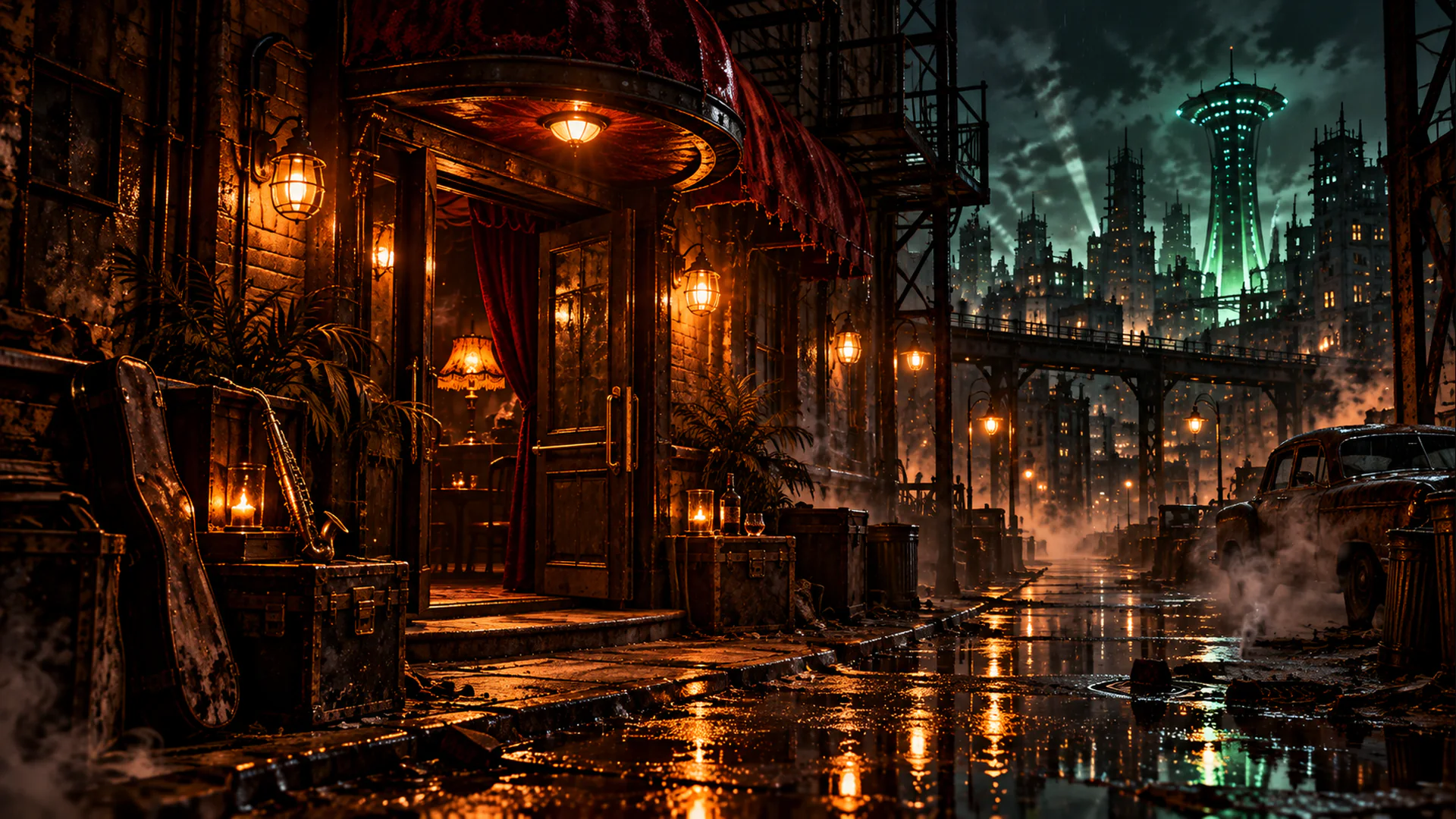 Goodneighbor Blues livestream background 73