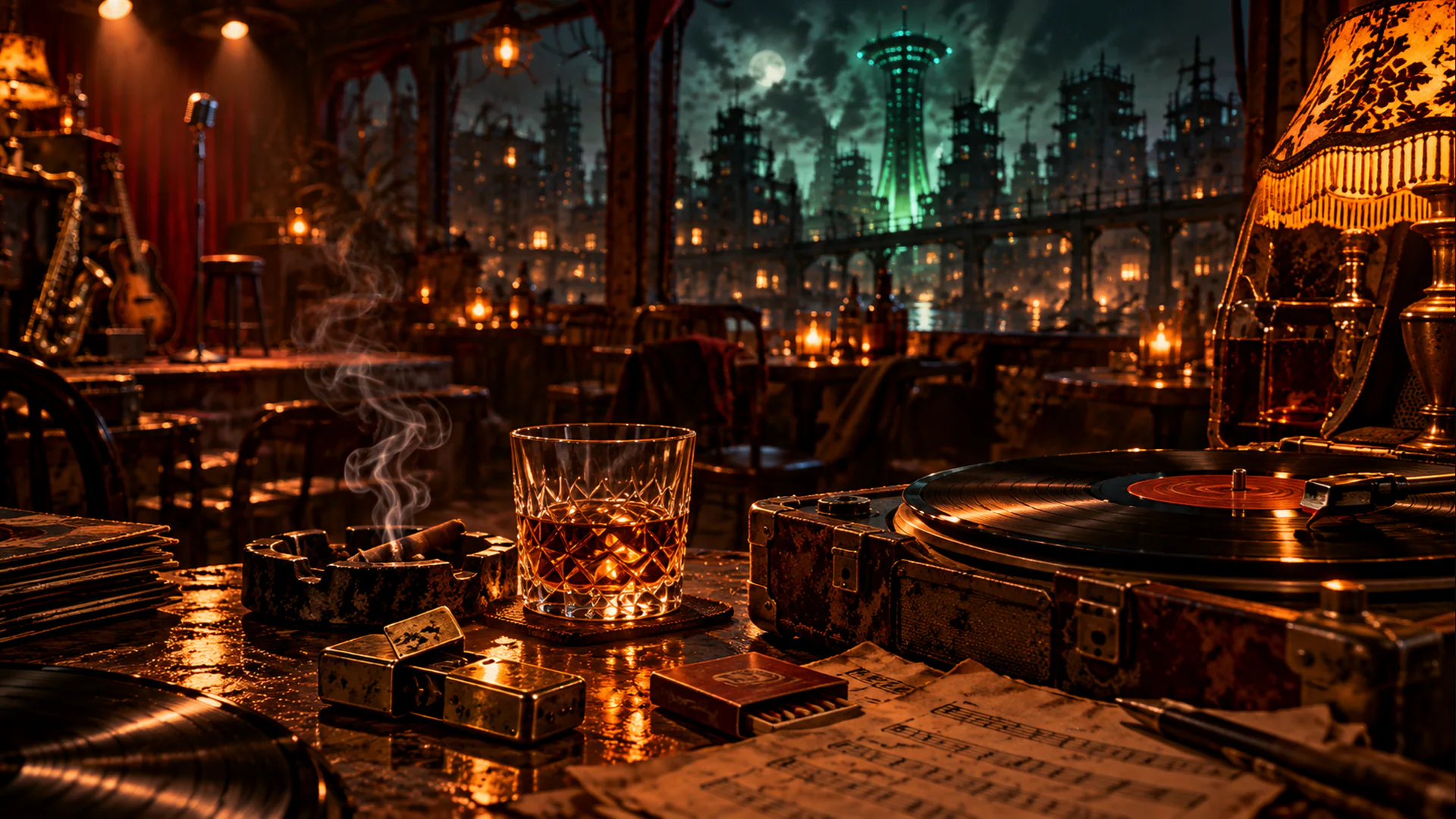 Goodneighbor Blues livestream background 74
