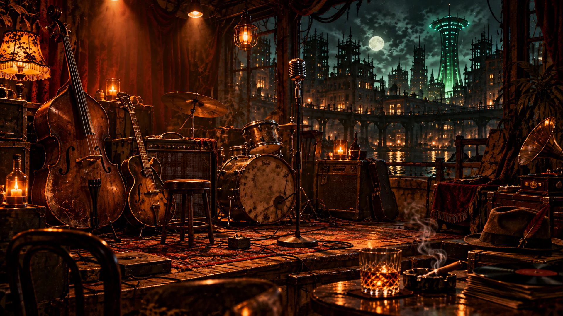 Goodneighbor Blues livestream background 78