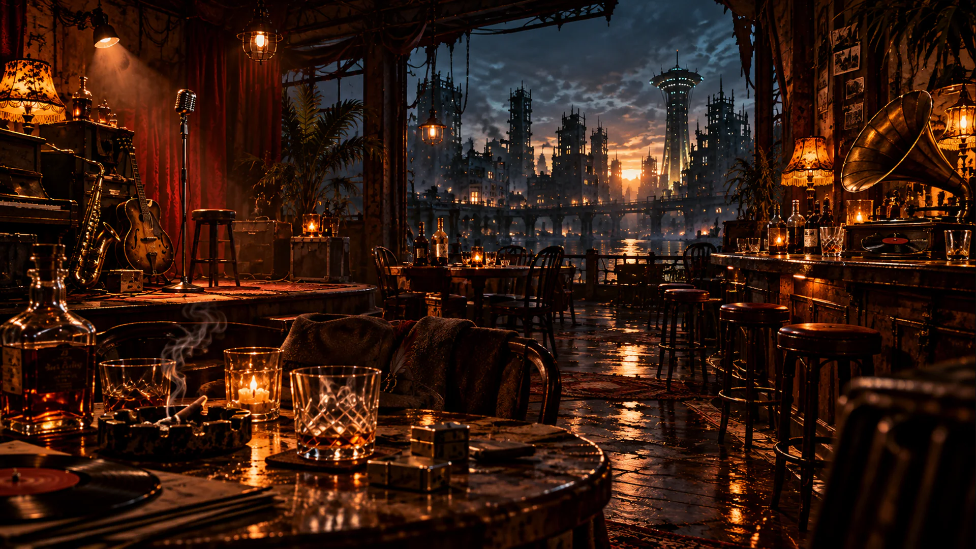 Goodneighbor Blues livestream background 79