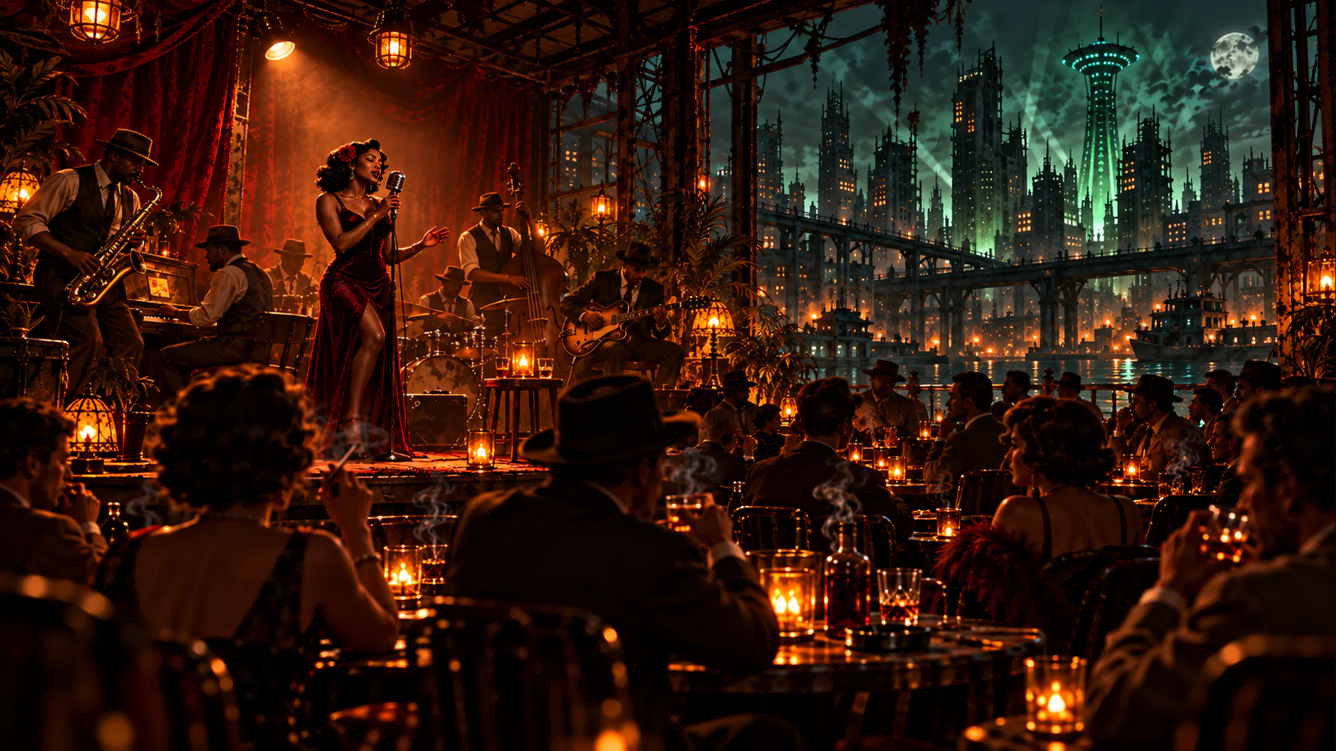 Goodneighbor Blues livestream background 91