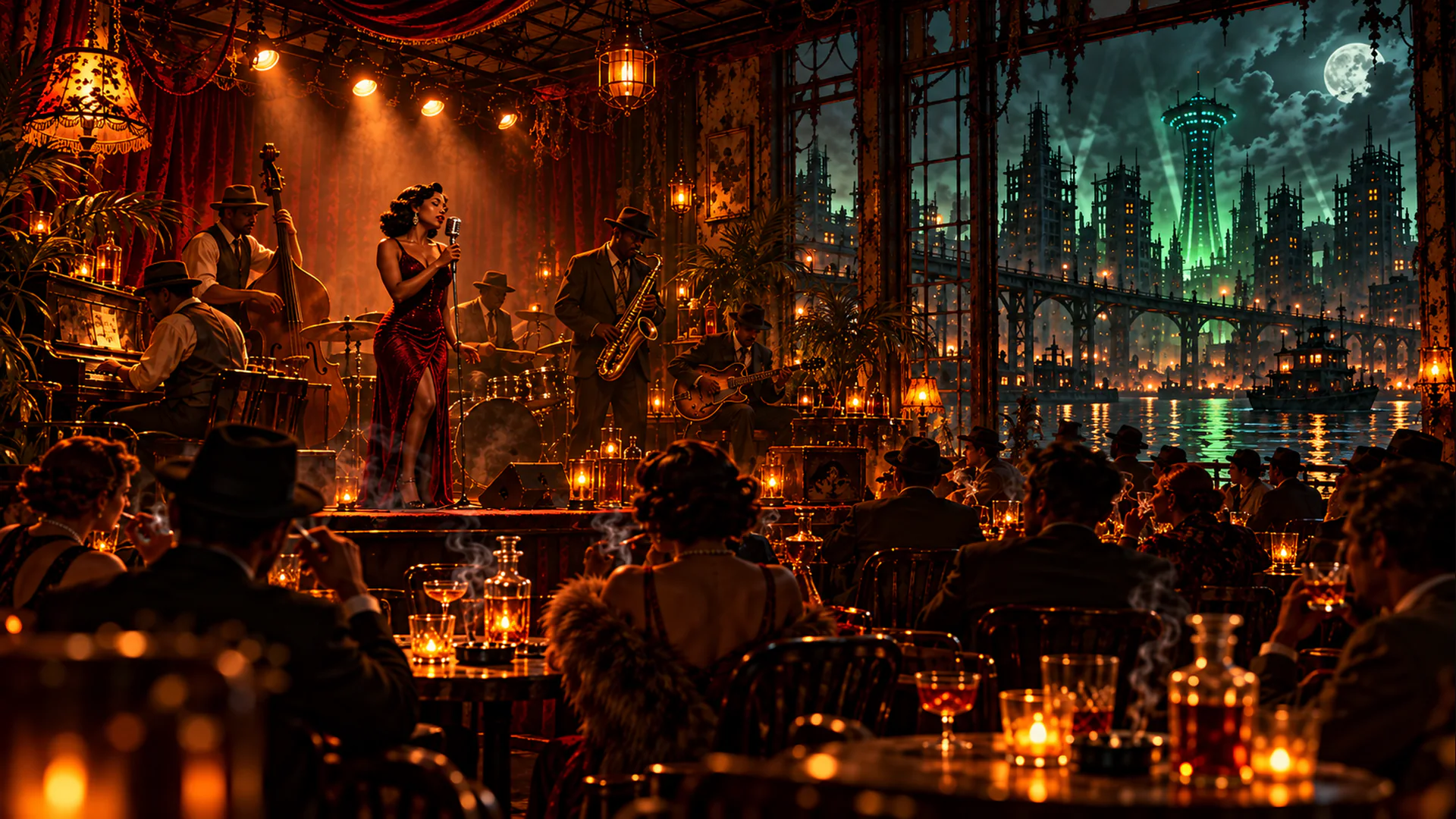 Goodneighbor Blues livestream background 97