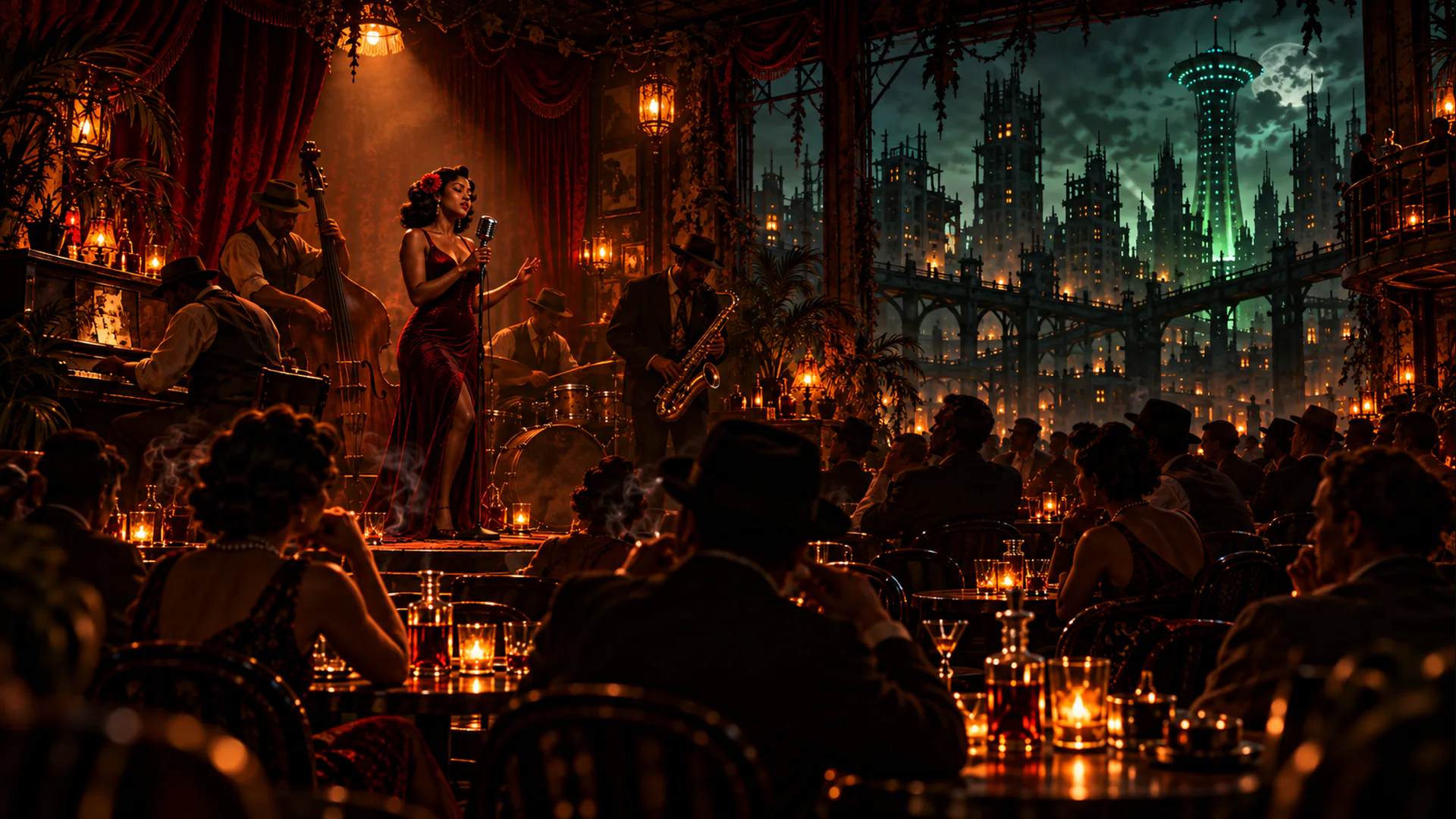 Goodneighbor Blues livestream background 107