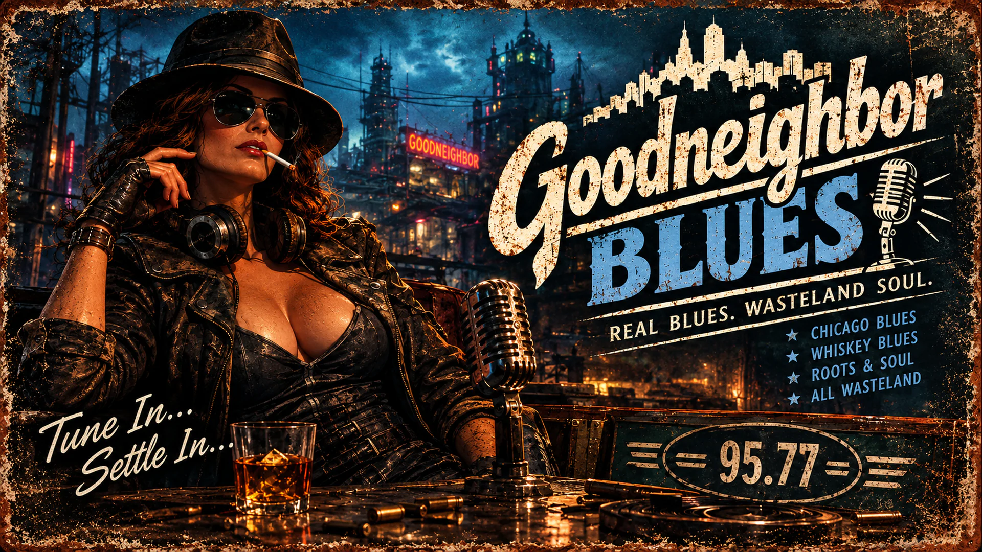 Goodneighbor Blues livestream background 111