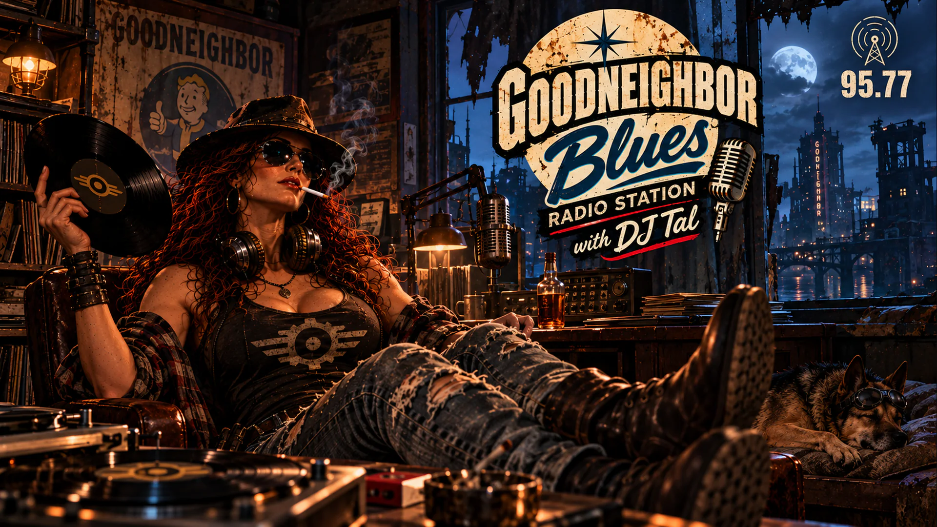 Goodneighbor Blues livestream background 113