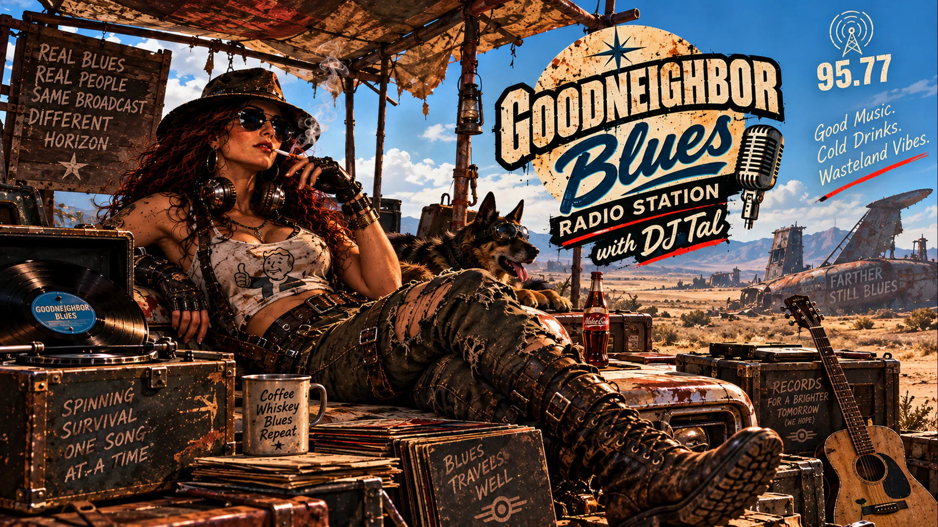 Goodneighbor Blues livestream background 114