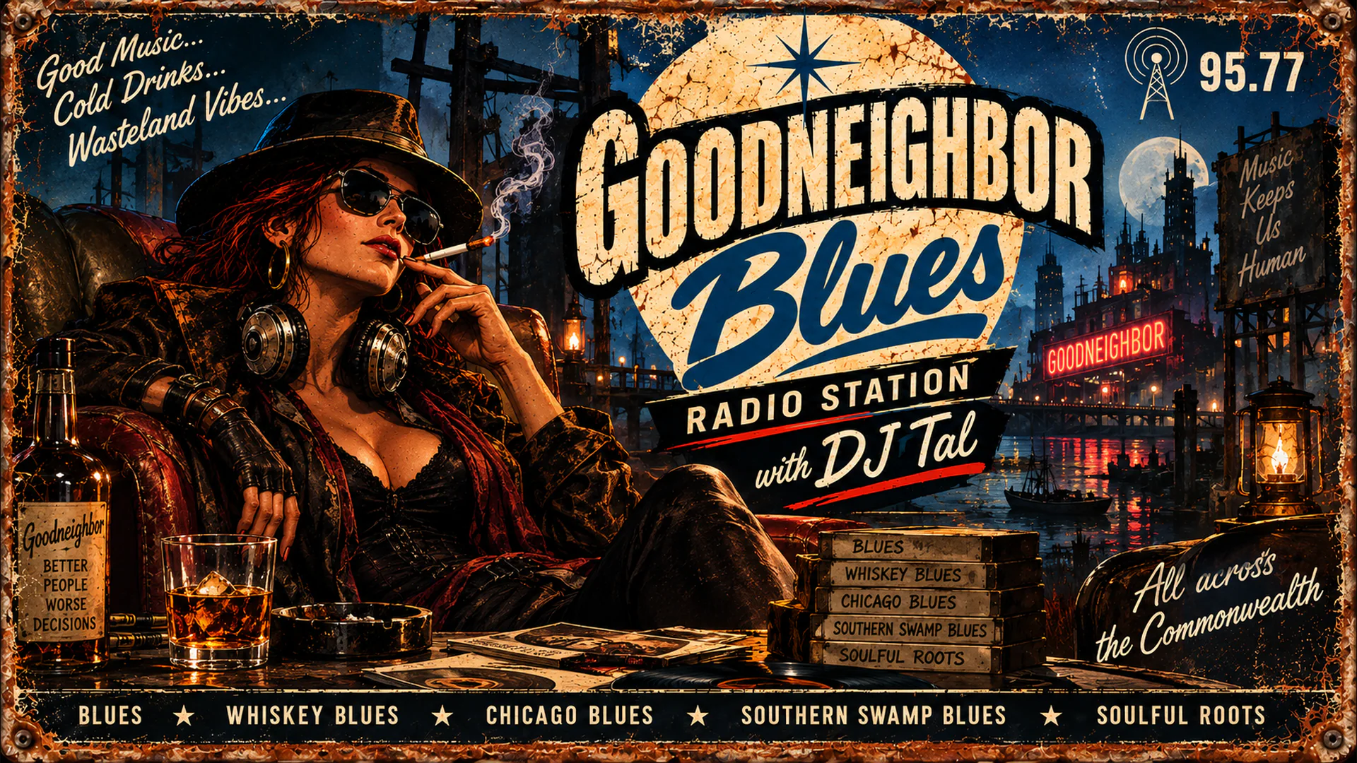 Goodneighbor Blues livestream background 115