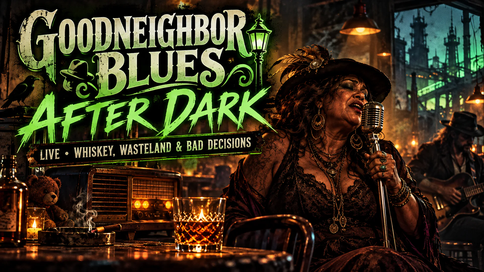 Goodneighbor Blues livestream background 116