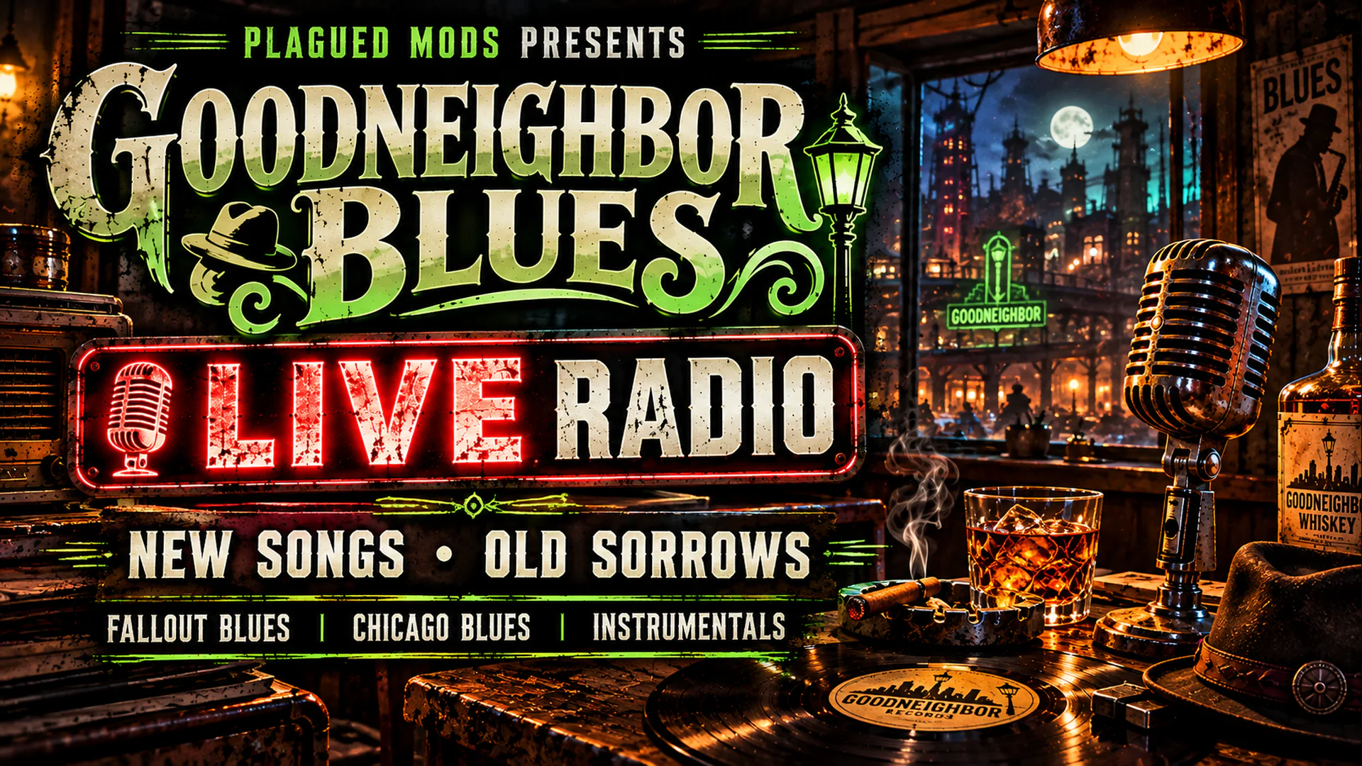 Goodneighbor Blues livestream background 117