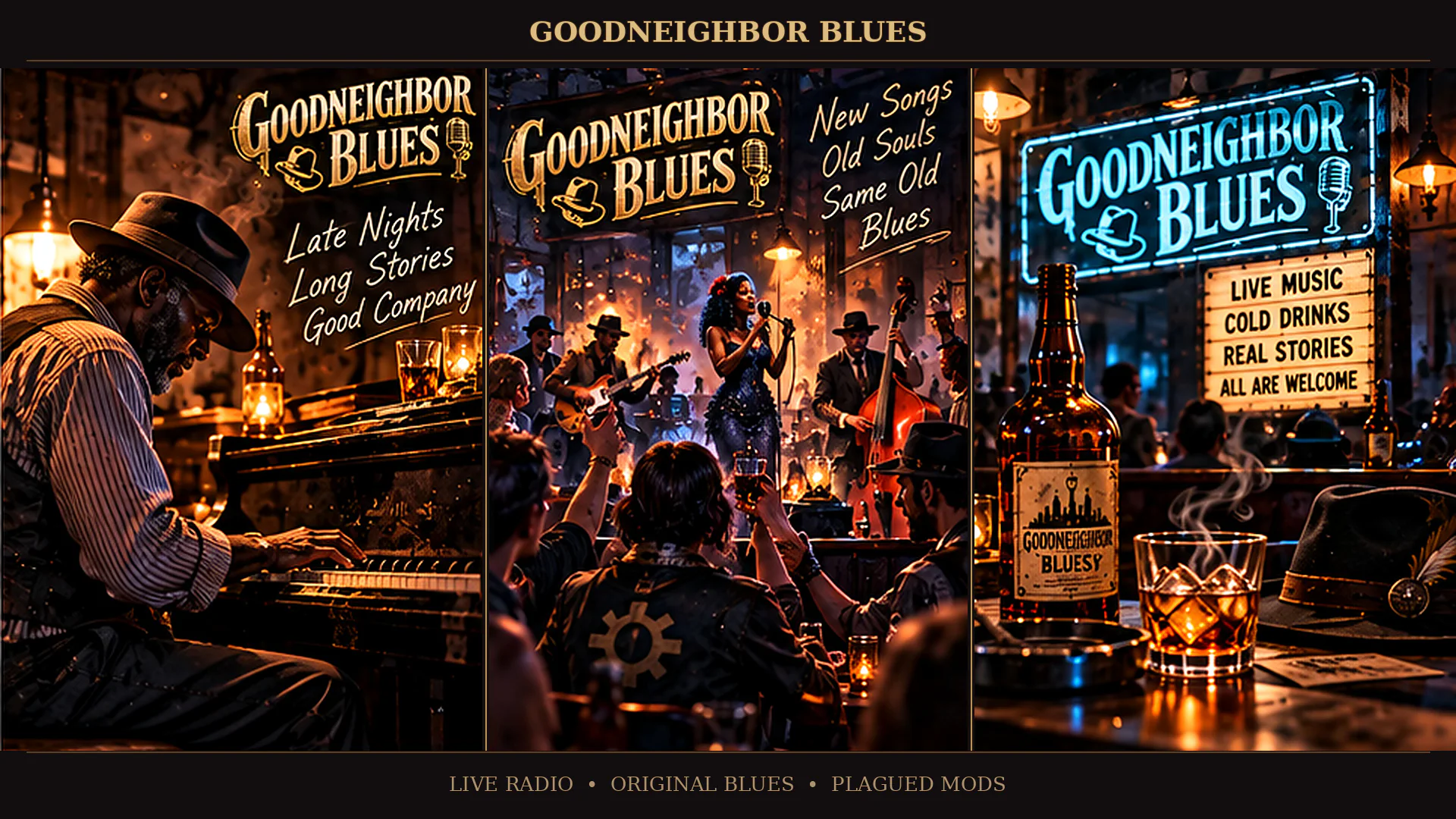 Goodneighbor Blues livestream background 122