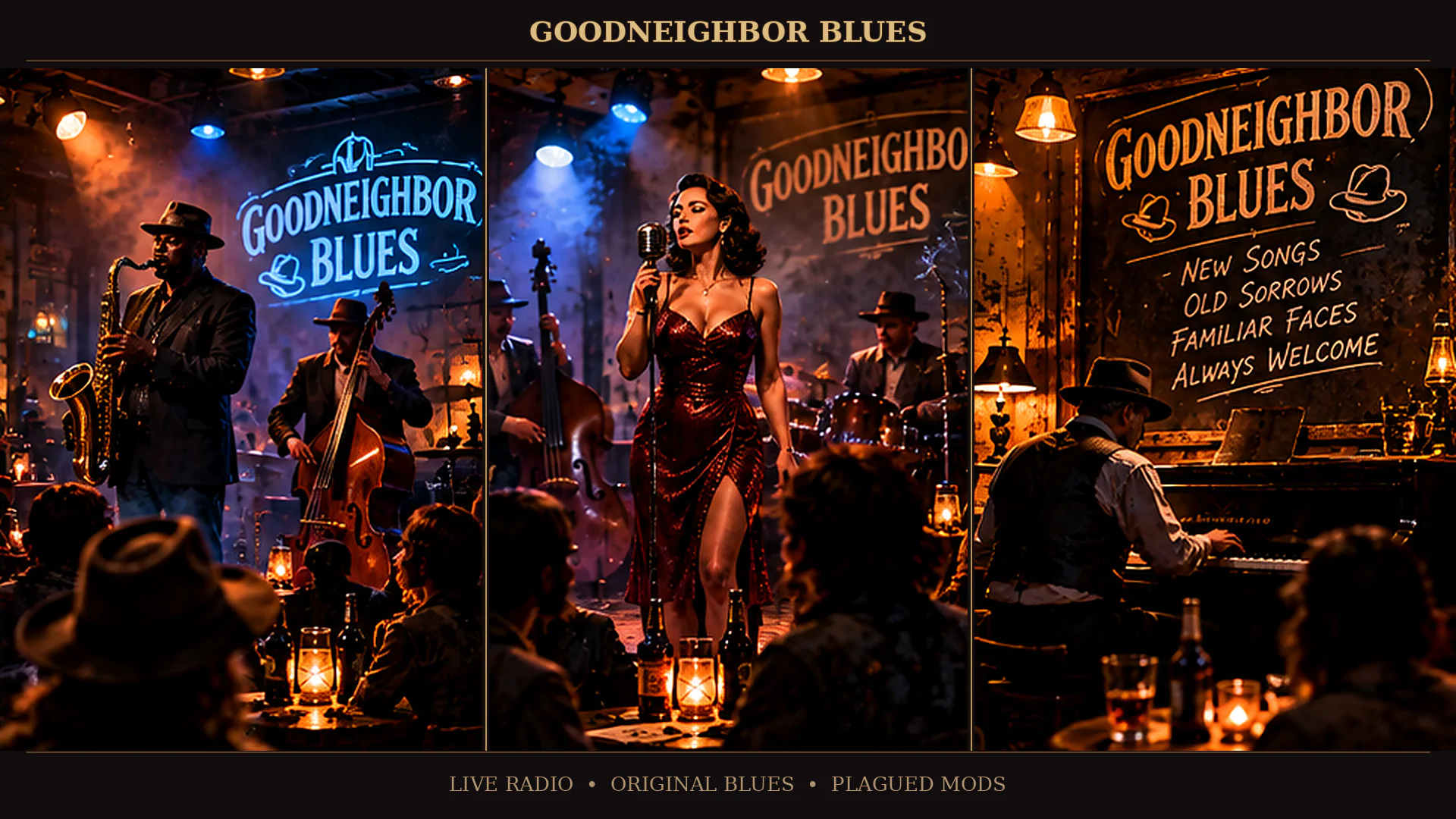 Goodneighbor Blues livestream background 123
