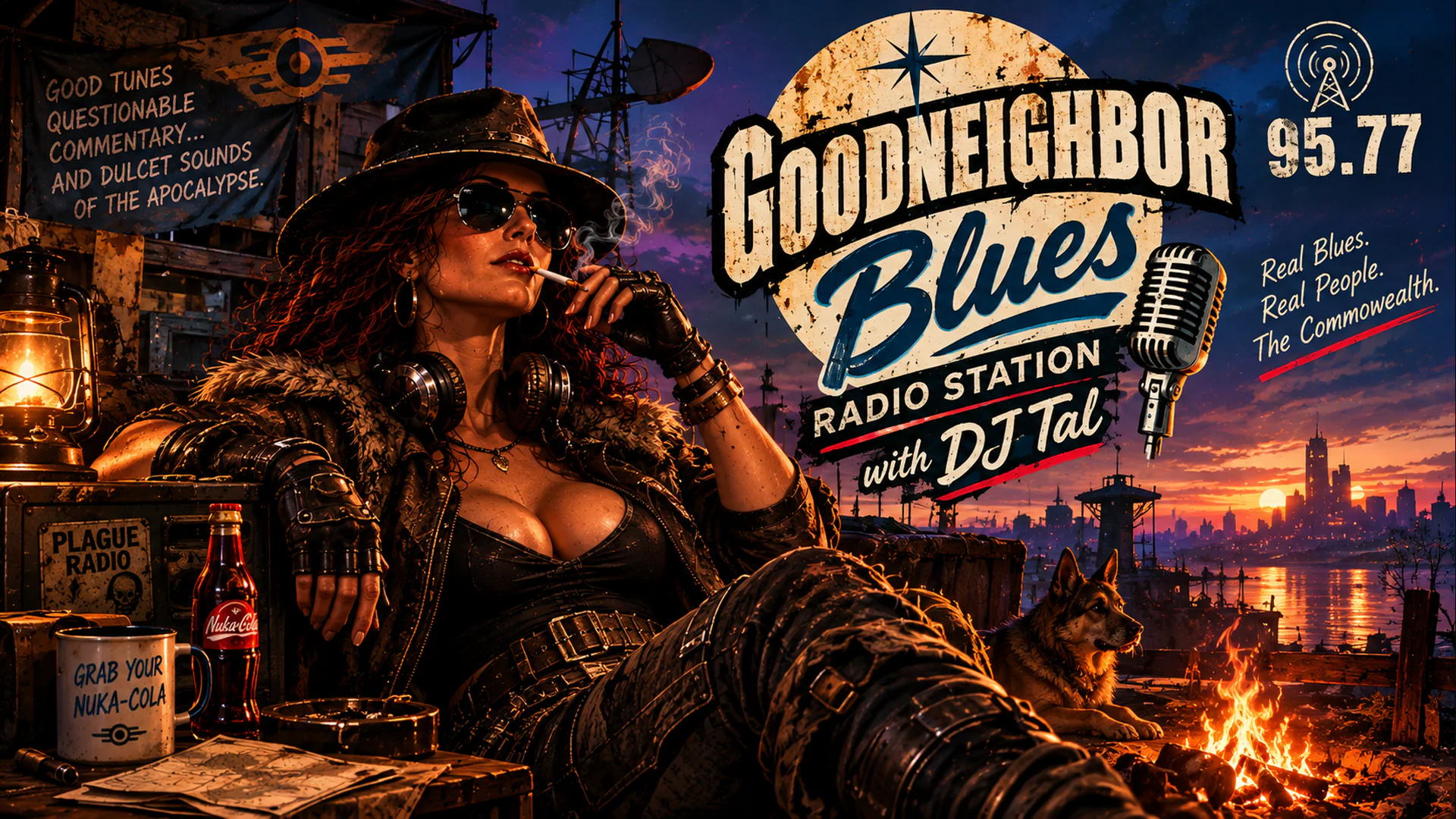 Goodneighbor Blues livestream background 133