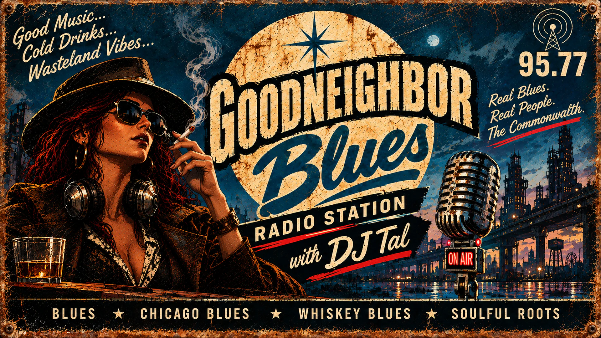 Goodneighbor Blues livestream background 134
