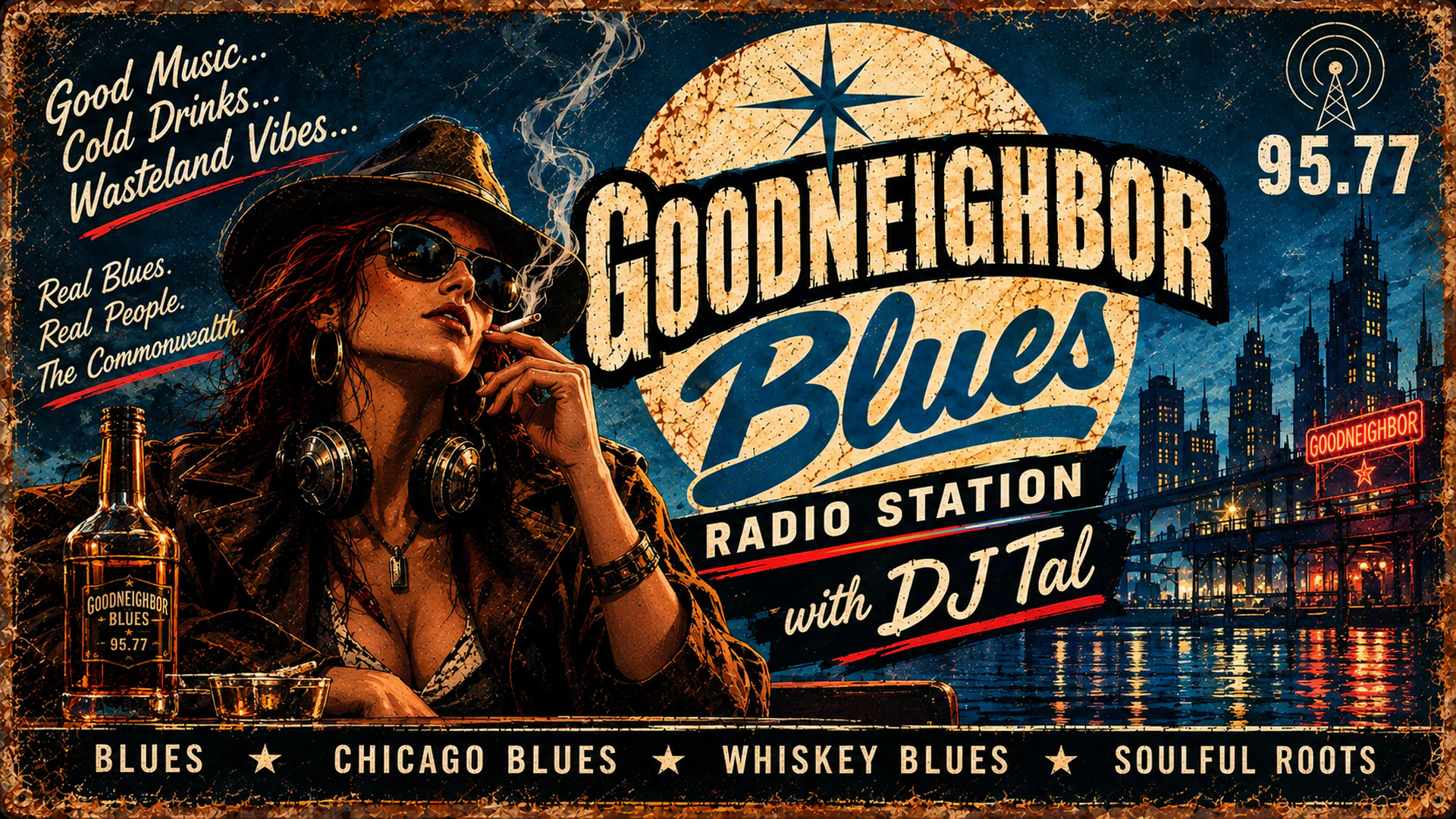 Goodneighbor Blues livestream background 136
