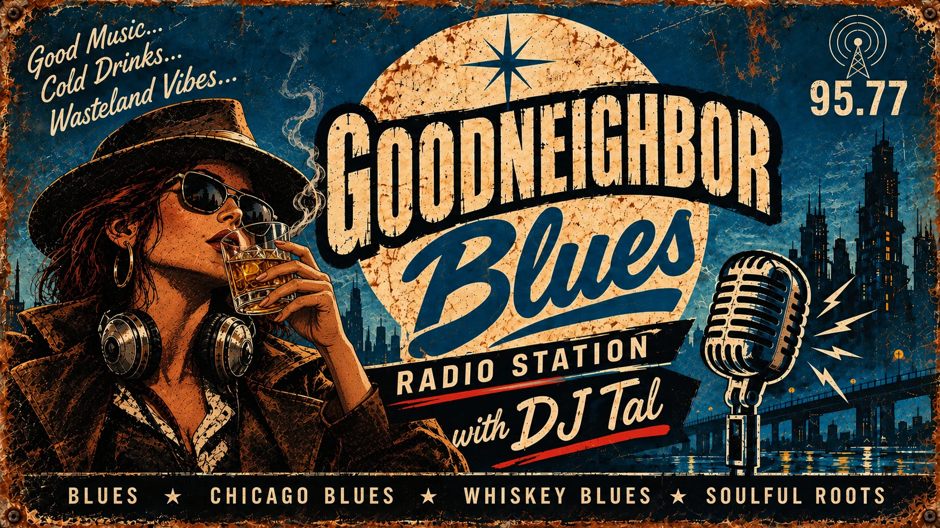 Goodneighbor Blues livestream background 138