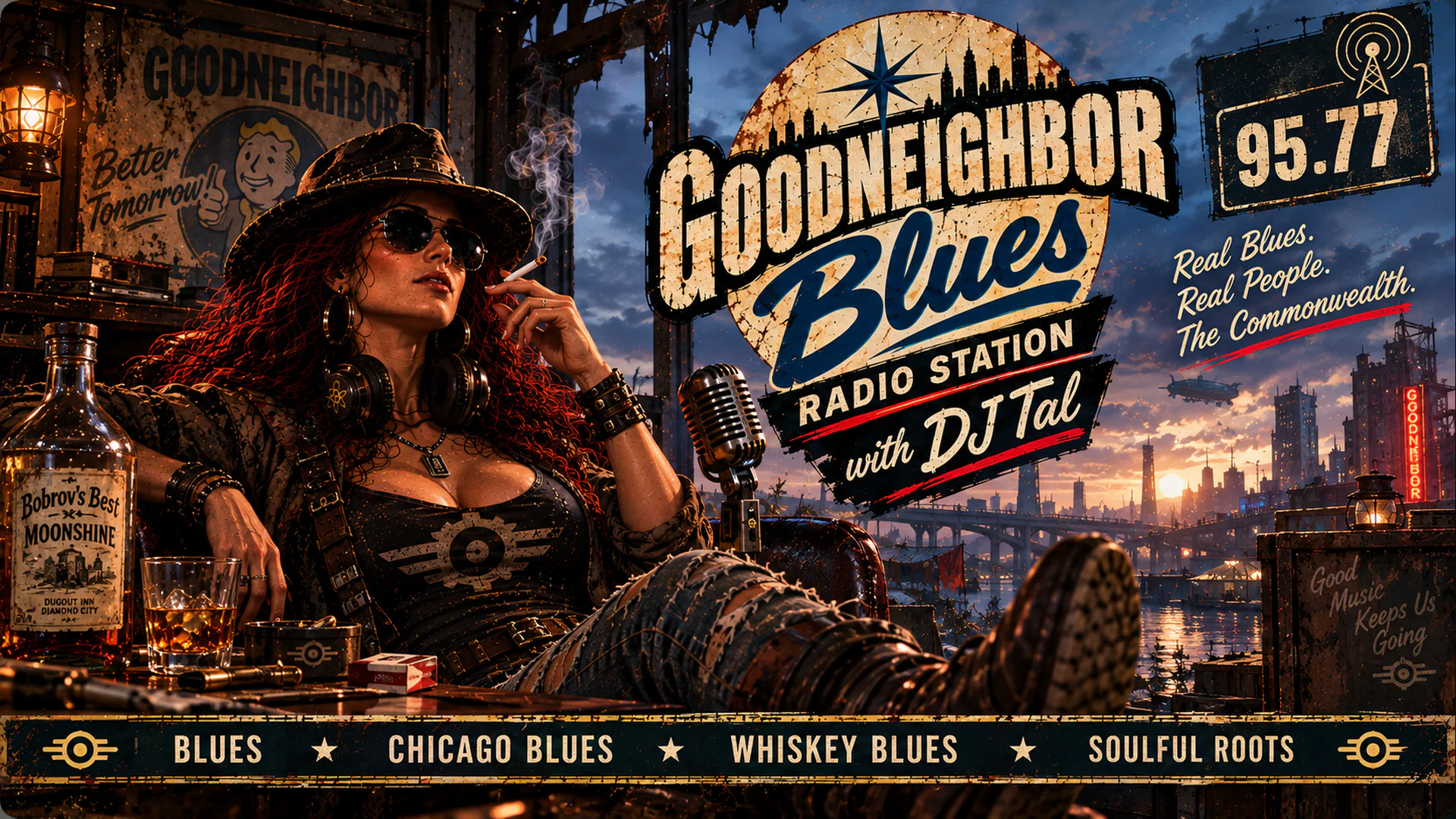 Goodneighbor Blues livestream background 141