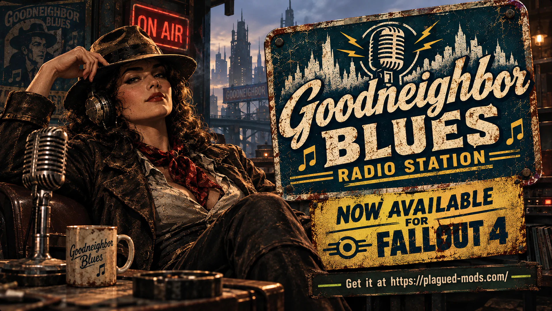 Goodneighbor Blues livestream background 147