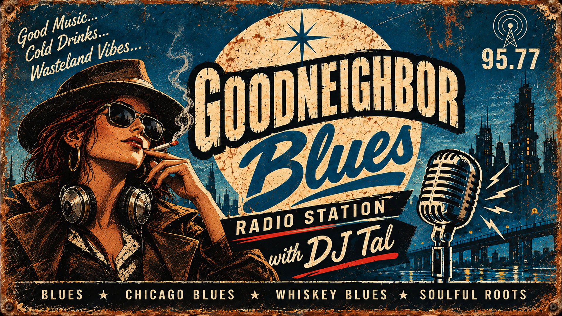 Goodneighbor Blues livestream background 150