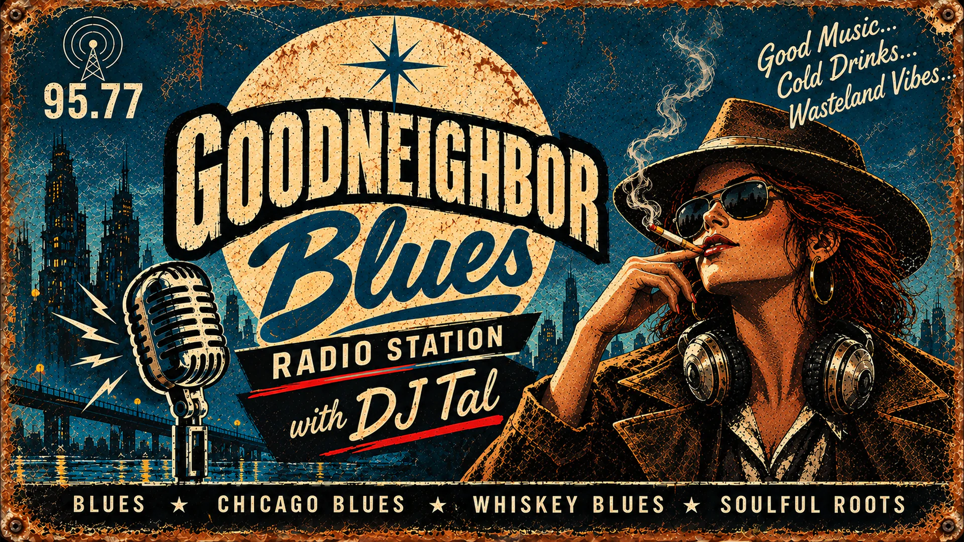 Goodneighbor Blues livestream background 151