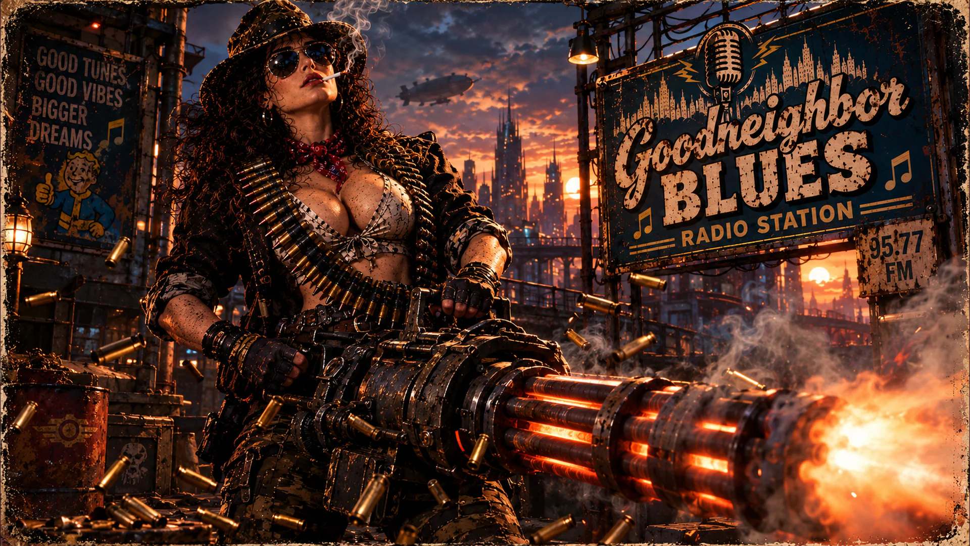 Goodneighbor Blues livestream background 153