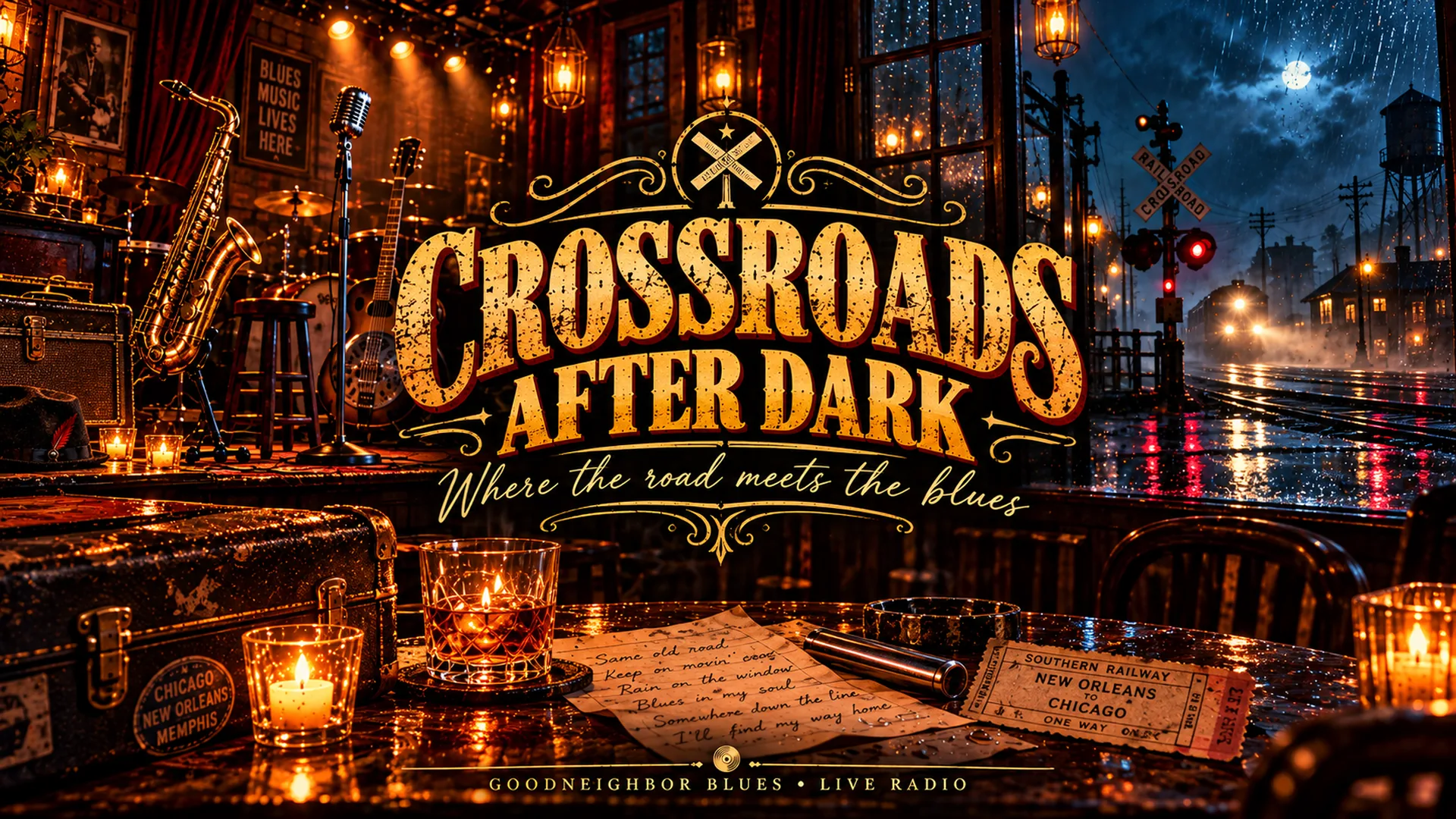 Crossroads After Dark