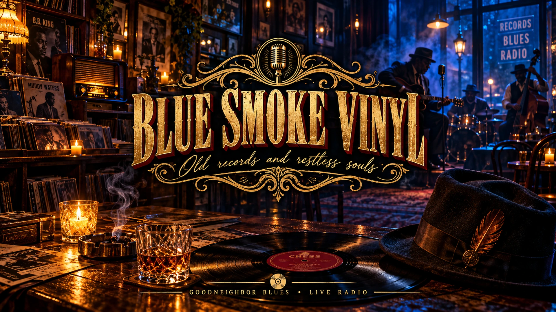 Blue Smoke Vinyl