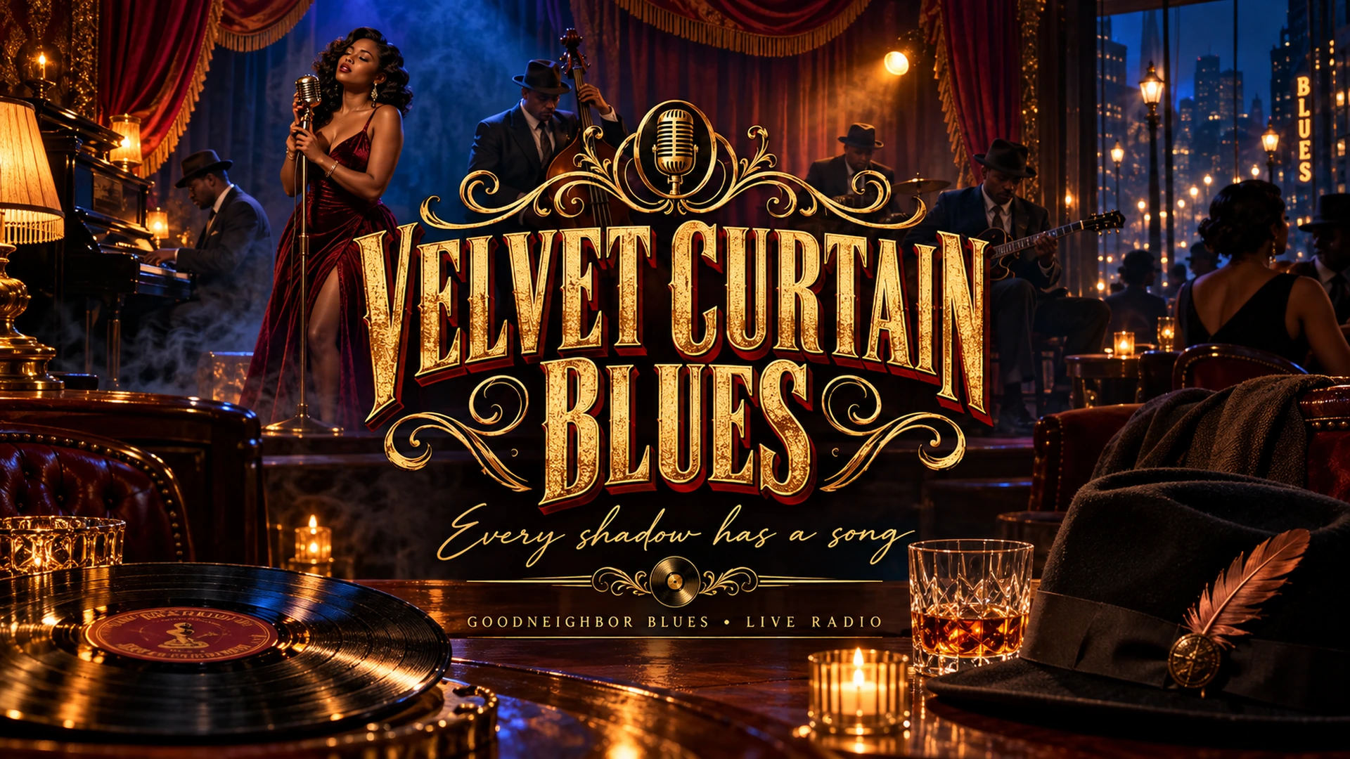 Velvet Curtain Blues