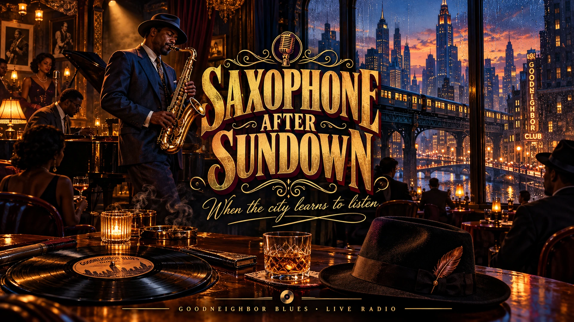 Saxophone After Sundown